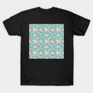 Ice-cream van pattern T-Shirt